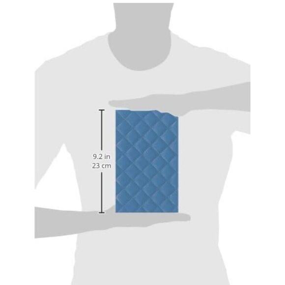 NIV QUILTED COLLECTION BIBLE,l IMITATION LEATHER BLUE By Zondervan Brand New - Picture 2 of 2
